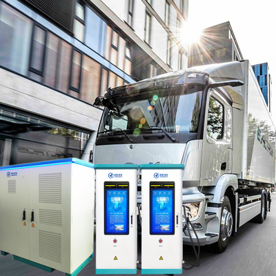 Pengisi Daya DC EV Split 1.2MW Pendingin Cairan Cerdas Ip54 Tahan Air