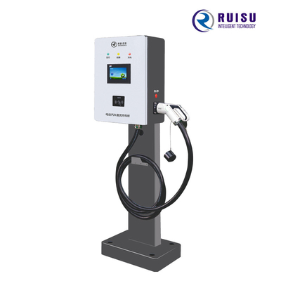 Pengisian Cepat 30kw Pengisi Daya EV Tipe 1 Tipe 2 Tahan Air Dengan Kabel 5m