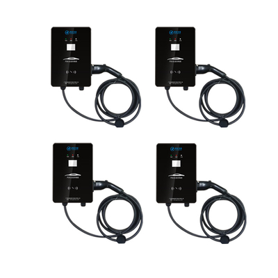 Pendakian gunung AC Pengisi Daya EV 32A Type 2 Portable Evse Dengan Layar LCD