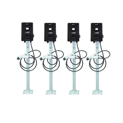 Single Phase AC Pengisi Daya EV 10KW CCS1 Pendakian gunung Lever 2 Untuk Kendaraan Listrik