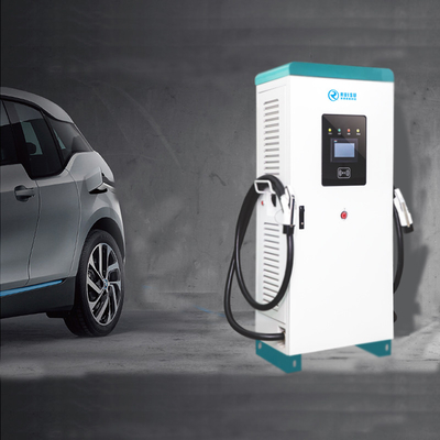 80kw CCS2 DC Universal Stasiun Pengisian EV 60Hz Untuk Mobil Listrik