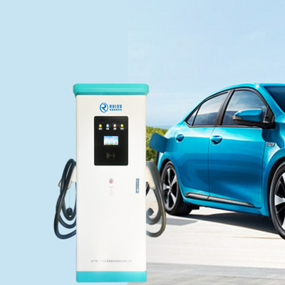 Pengisi Daya EV 120kw yang Dapat Disesuaikan, Titik Pengisian Daya DC Kontrol Aplikasi Jarak Jauh