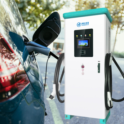 Pengisi Daya EV Publik Komersial 180kw Pengisian Cepat Dengan Senjata Ganda