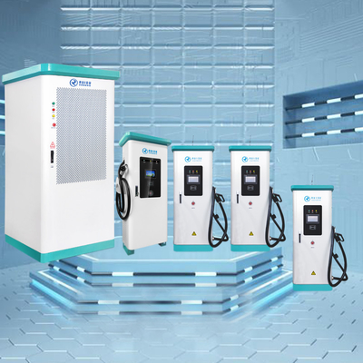 Stasiun Pengisian EV Super Cepat 480KW Platform Operasi OCPP1.6J Pengisi Daya Kendaraan Elektrik 4G
