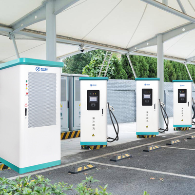 Pengisi Daya Ev 3 Fase Cerdas, Stasiun Pengisian Kendaraan Listrik 480KW 45Hz