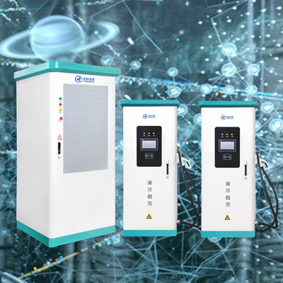 Stasiun Charger EV 480kw 45Hz Membagi Struktur Untuk Outdoor Ip55 Tahan Air