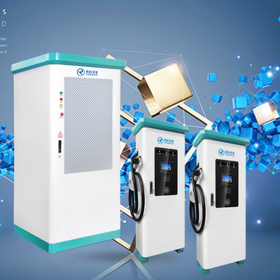 Stasiun Pengisi Daya EV Super Cepat 720KW Sistem Pantograf Dengan Komunikasi Pembawa PLC