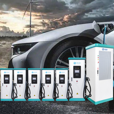 Stasiun Pengisian Mobil Listrik OEM, Pengisi Daya Cepat DC Untuk EV CCS2 Ocpp 1.6J