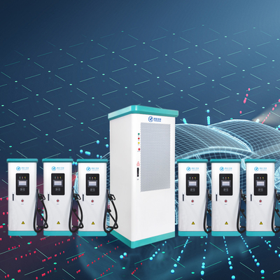Pengisi Daya EV Split Komersial Level 3 OCPP 1.6J 360KW 1 Colokan 6 Bersertifikat CE