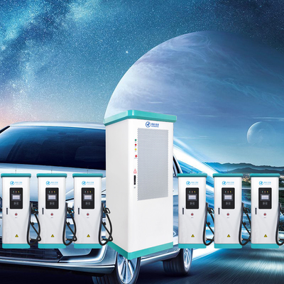 360KW 1 Colokan 6 Pengisi Daya EV Split OCPP Komersial Untuk Mobil Listrik