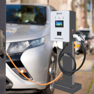 30KW 3 Phase Car Charging Point, Stasiun Pengisian EV Outdoor Untuk OEM Komersial