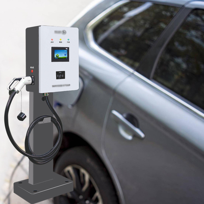 IP54 Tahan air 30kw Pengisi Daya EV, Stasiun Pengisian EV Luar Ruangan Dengan Antarmuka RS485 RS232