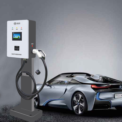 Stasiun Pengisian Mobil Cerdas 3 Fase, Pengisi Daya Mobil Listrik Luar Ruangan EVSE 30kw