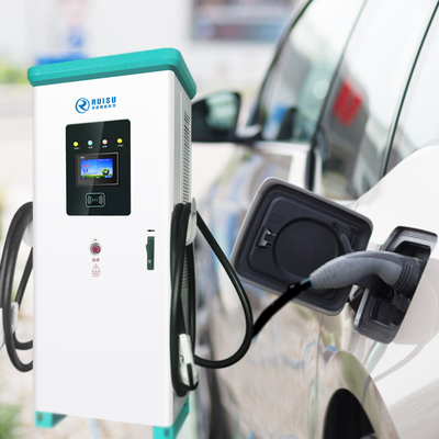 Cerdas Tahan Air 180kw Pengisi Daya EV 2 Colokan Dengan Ocpp 1.6