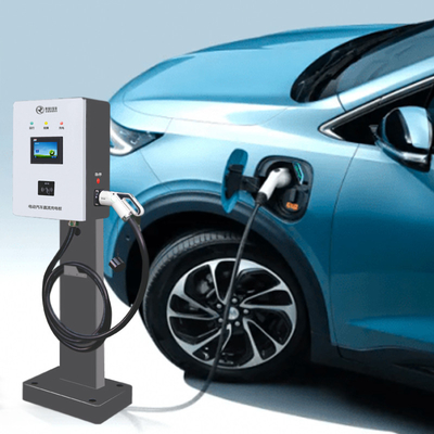 Outdoor 40kw Pengisi Daya EV IP54 Tahan Air Untuk Kendaraan Listrik