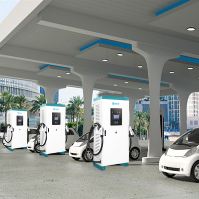 160kw Floor Mounted Stasiun Pengisian EV Dc Pengisi Daya EV Untuk Mobil Listrik