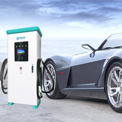 Stasiun Pengisian Listrik Umum 160kw Lantai Mounted DC CCS Chademo OEM
