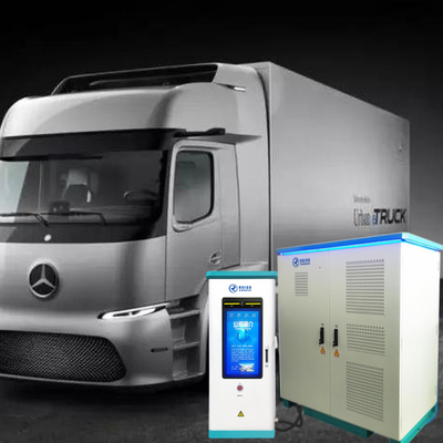 Chademo CCS1 Plug Pengisi Daya EV Split 1200KW DC Untuk Kendaraan Listrik Truk Tugas Berat