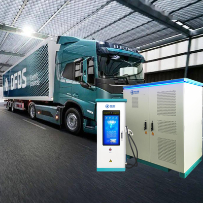 1200KW EV Pengisi Daya Mobil Listrik Komersial Cairan Didinginkan Untuk Truk Berat ODM OEM