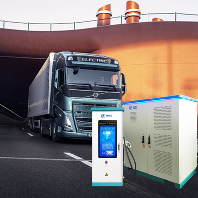 Stasiun Pengisian Mobil Luar Ruang EV 1200KW DC 45Hz Untuk Truk Berat