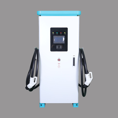 Titik Pengisian Publik 480kW Untuk Mobil Listrik Luar Ruangan Ip54 Tahan Air
